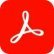 Иконка Adobe Acrobat Reader 2026 торрент 2026.001.21745