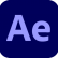 Иконка Adobe After Effects 2024